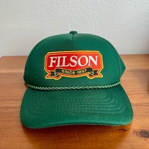 Filson Green Logo Cap